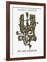 Expo Galerie Maeght 56-Raoul Ubac-Framed Collectable Print