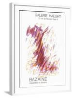 Expo Galerie Maeght 68-Jean Bazaine-Framed Collectable Print