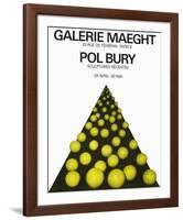 Expo Galerie Maeght 69-Pol Bury-Framed Collectable Print