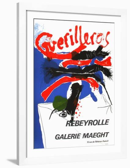 Expo Galerie Maeght 69-Paul Rebeyrolle-Framed Collectable Print