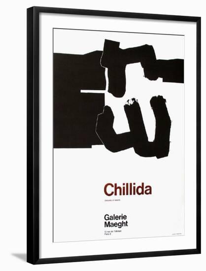 Expo Galerie Maeght 70-Eduardo Chillida-Framed Collectable Print