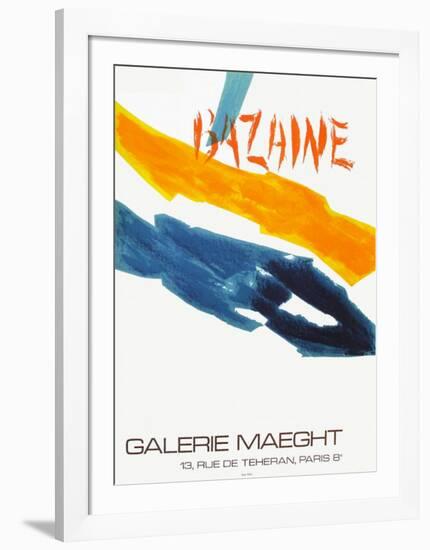 Expo Galerie Maeght 72-Jean Bazaine-Framed Collectable Print