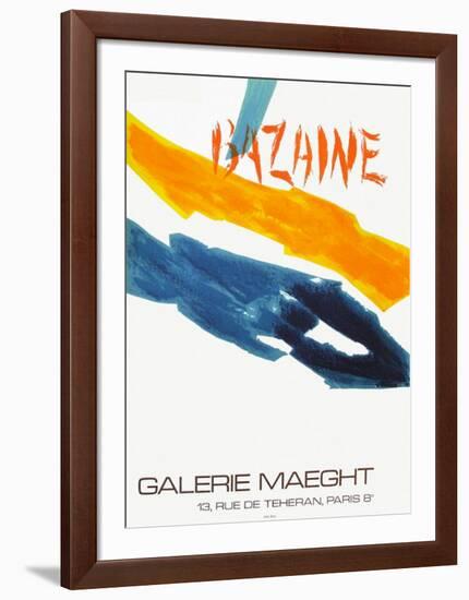 Expo Galerie Maeght 72-Jean Bazaine-Framed Collectable Print