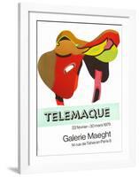 Expo Galerie Maeght 79-Herve Telemaque-Framed Collectable Print