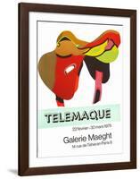 Expo Galerie Maeght 79-Herve Telemaque-Framed Collectable Print