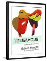 Expo Galerie Maeght 79-Herve Telemaque-Framed Collectable Print