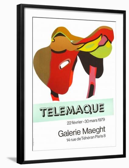 Expo Galerie Maeght 79-Herve Telemaque-Framed Collectable Print