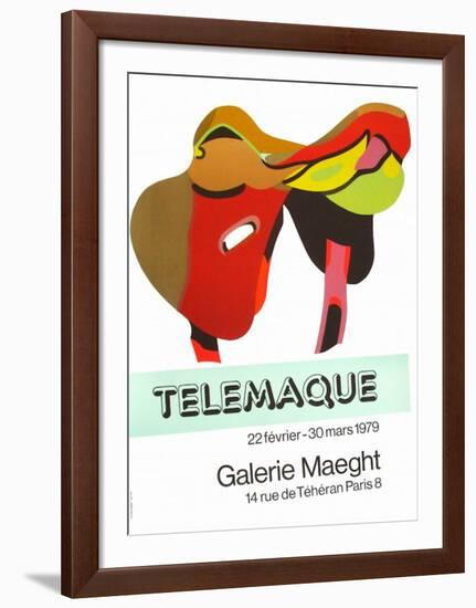 Expo Galerie Maeght 79-Herve Telemaque-Framed Collectable Print