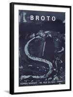 Expo galerie Maeght 85-José Manuel Broto-Framed Collectable Print