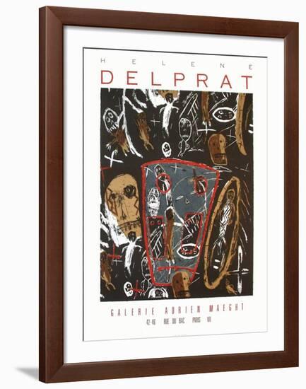 Expo Galerie Maeght 87-Hélène Delprat-Framed Collectable Print