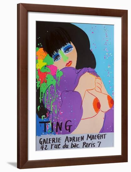 Expo Galerie Maeght I-Walasse Ting-Framed Collectable Print