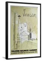 Expo Galerie Maurice Garnier-Jean Jansem-Framed Collectable Print