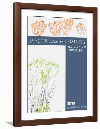 Expo Jacques Damase Gallery-Ronald Abram-Framed Collectable Print