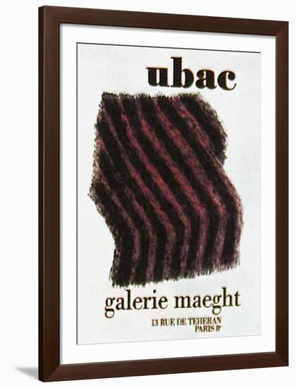 Expo Maeght 72-Raoul Ubac-Framed Collectable Print