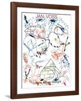 Expo Maeght 82-Jan Voss-Framed Collectable Print