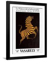 Expo Maison de la Lithographie-Victor Vasarely-Framed Premium Edition