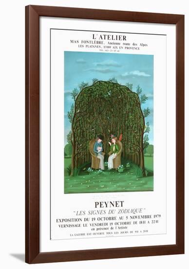 Expo Mas Fontlèbre-Raymond Peynet-Framed Collectable Print