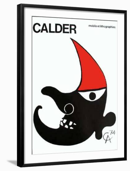 Expo Mobiles et Lithographies-Alexander Calder-Framed Collectable Print