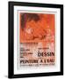 Expo Salon Du Dessin-Jean Jansem-Framed Collectable Print