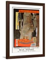 Expo Vallauris Galerie La Colombe-Max Papart-Framed Collectable Print