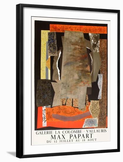 Expo Vallauris Galerie La Colombe-Max Papart-Framed Collectable Print