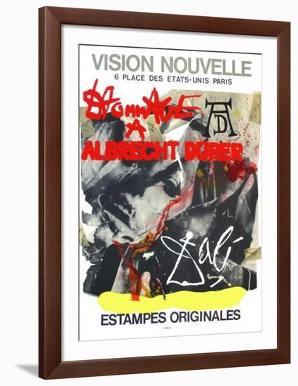 Expo Vision Nouvelle (Hommage À Dürer)-Salvador Dalí-Framed Collectable Print