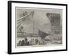 Export Dock and Old Block-House, Blackwall-null-Framed Giclee Print