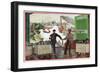 Exports of Coal to the Irish Free State, from the Series 'Irish Free State Imports'-Margaret Clarke-Framed Giclee Print