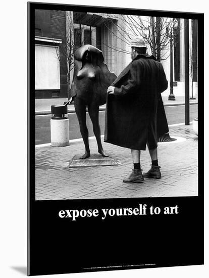 Expose Yourself to Art-M^ Ryerson-Mounted Art Print