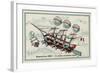 Exposition 1900 - Airship-null-Framed Giclee Print