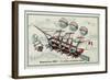 Exposition 1900 - Airship-null-Framed Giclee Print