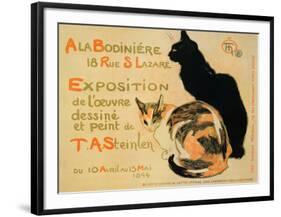 Exposition at Bodiniere-Théophile Alexandre Steinlen-Framed Art Print