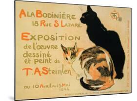 Exposition at Bodiniere-Théophile Alexandre Steinlen-Mounted Art Print