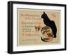 Exposition at Bodiniere-Théophile Alexandre Steinlen-Framed Art Print