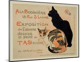 Exposition at Bodiniere-Théophile Alexandre Steinlen-Mounted Art Print