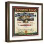 Exposition Brand - Santa Barbara, California - Citrus Crate Label-Lantern Press-Framed Art Print