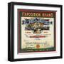 Exposition Brand - Santa Barbara, California - Citrus Crate Label-Lantern Press-Framed Art Print