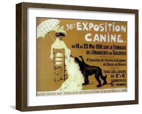 Exposition Canine-null-Framed Giclee Print