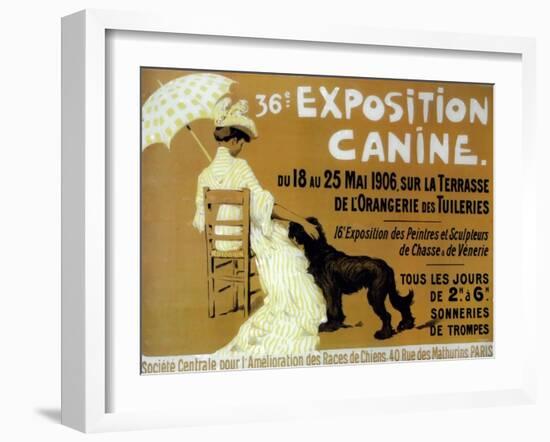 Exposition Canine-null-Framed Giclee Print