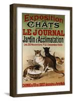 Exposition de Chats, 1900-Roedel-Framed Giclee Print