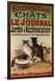 Exposition de Chats, 1900-Roedel-Framed Giclee Print