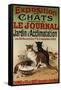 Exposition de Chats, 1900-Roedel-Framed Stretched Canvas