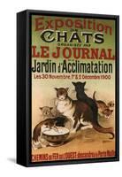 Exposition De Chats-null-Framed Stretched Canvas