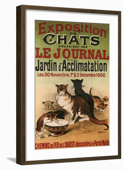 Exposition De Chats-null-Framed Giclee Print