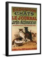 Exposition De Chats-null-Framed Giclee Print