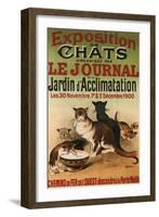 Exposition De Chats-null-Framed Giclee Print