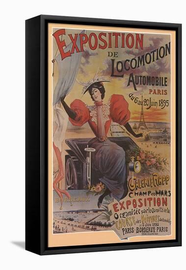 Exposition de Locomotion Automobile, Paris, c.1895-Ernest Clouet-Framed Stretched Canvas