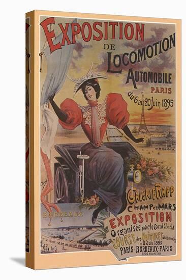 Exposition de Locomotion Automobile, Paris, c.1895-Ernest Clouet-Stretched Canvas