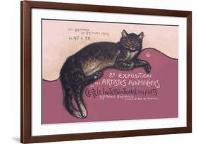 Exposition des Artistes Animaliers-Th?ophile Alexandre Steinlen-Framed Premium Giclee Print