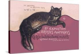 Exposition des Artistes Animaliers-Th?ophile Alexandre Steinlen-Stretched Canvas
